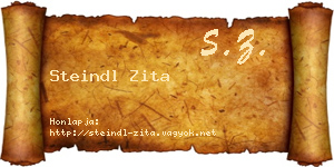 Steindl Zita névjegykártya